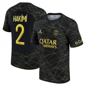 Virallinen pelipaita Paris Saint-Germain HAKIMI 2 4. Paita Jordan 2022-23 Lyhythihainen - Miesten